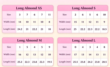 Red Ombre Cat Eye Almond Press On Nails, Handmade Glossy Reusable False Nails.