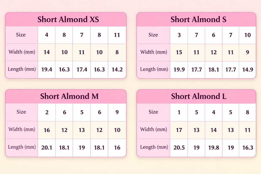 Retro Dopamine Star Polka Dot Almond Press On Nails, Handmade Cute Striped False Nails for Girls